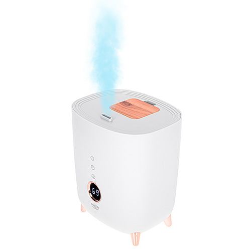 Ultraljudsluftfuktare med LED-skärm och aromaterapi