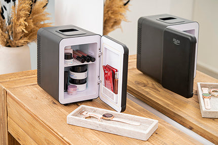 Kompakt Mini Køleskab med 4L Kapacitet - Perfekt til Hjem og Bil