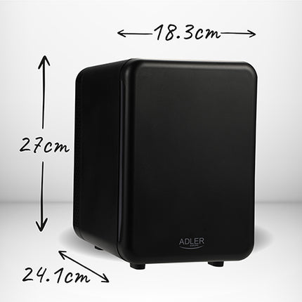 Kompakt Mini Køleskab med 4L Kapacitet - Perfekt til Hjem og Bil