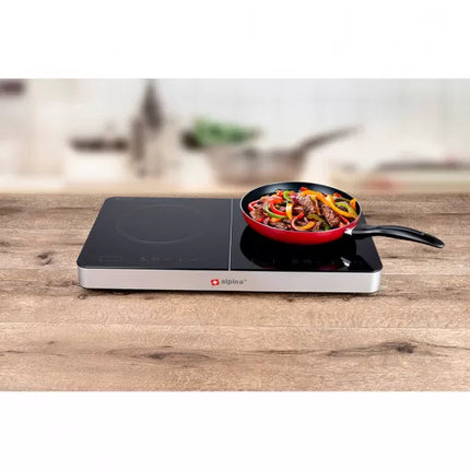 Dobbelt Induktionskogeplade – 3500W med Touch og Digitalt Display