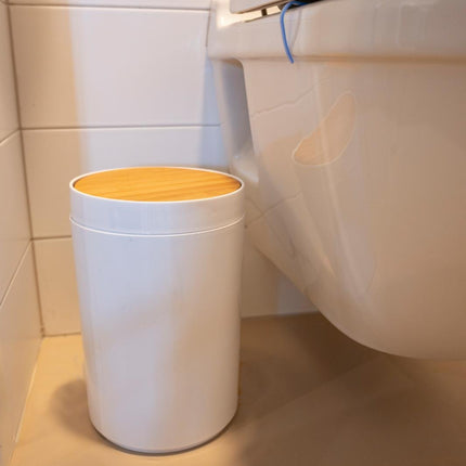 Badeværelsessæt Bambus – 6 Dele