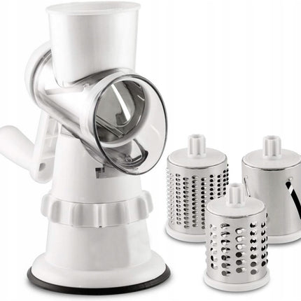 Rivjärn och grönsakshackare med 3 trummor