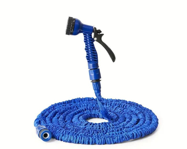 Udvidelig 45 Meter Vandslange i Sort el. Blå