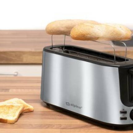 Alpina Brødrister med 7 Indstillinger og Optøningsfunktion