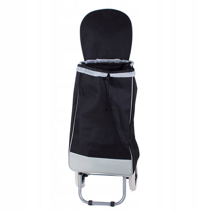 Hopfällbar shoppingvagn med hjul