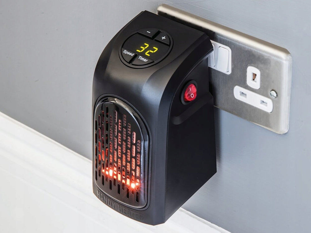 Elektrisk minivärmare 400W - Din kompakta värmekälla!