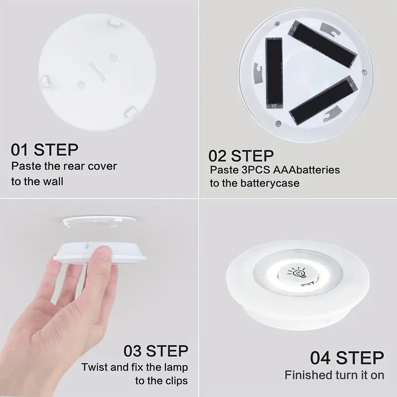 3-Pak LED Belysning