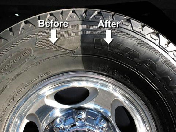 Dunlop Tire Shine, 450 ml - Djup glans och UV-skydd