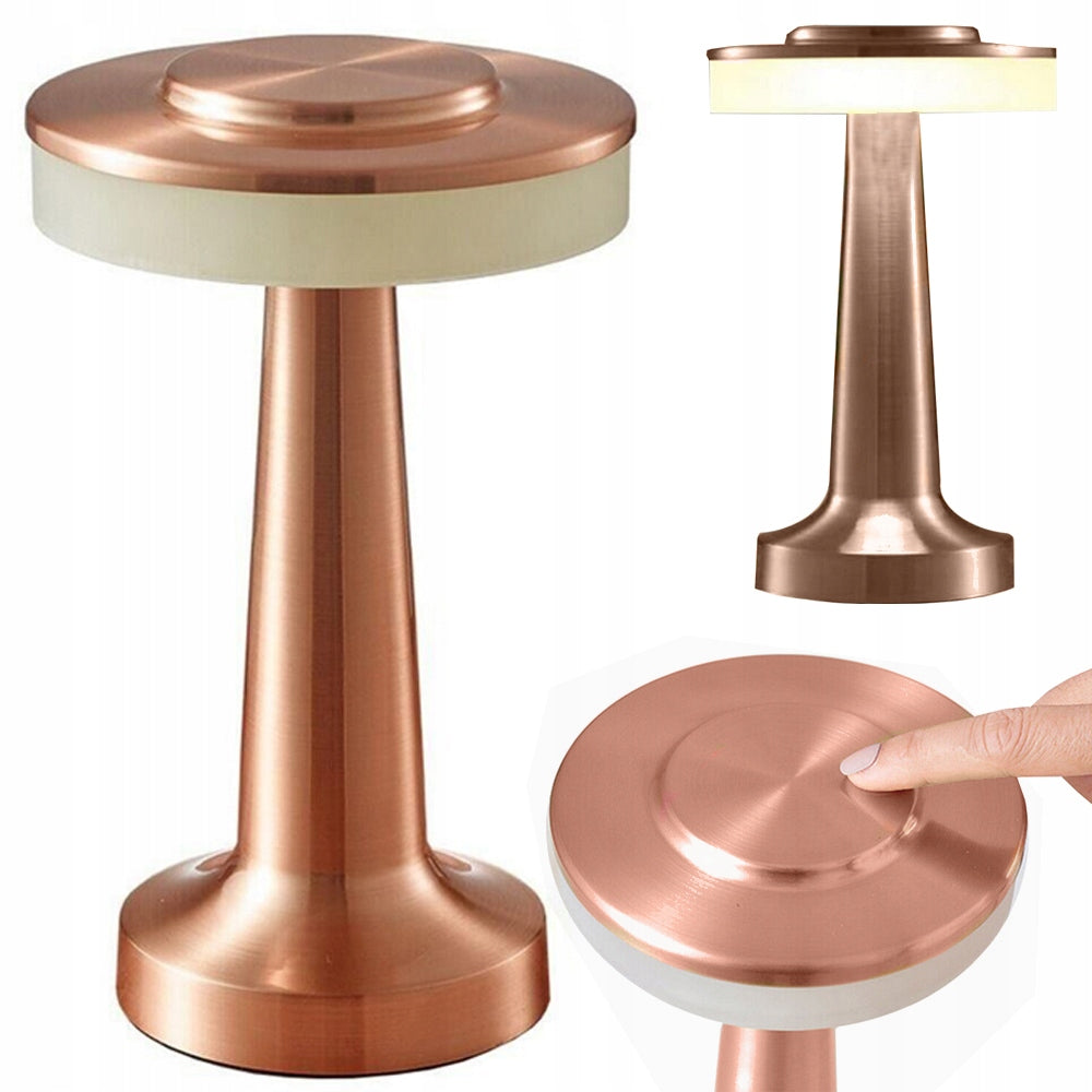 Touch Trådløs Bordlampe med 3 Lysindstillinger