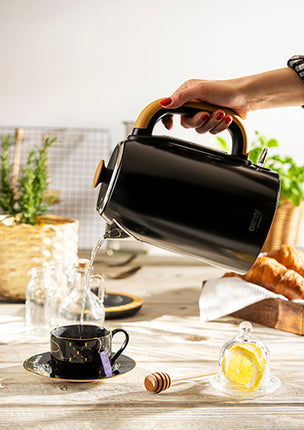 Elkedel 1,7L i rustfrit stål – Automatisk sluk