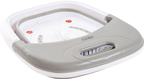 Foldbar Fodmassageapparat med Boble- og Vibrationsmassage