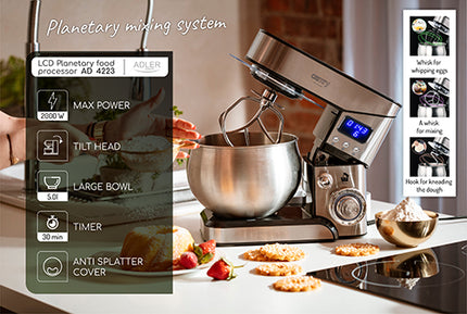 Matberedare med LCD-skärm - 5 liter