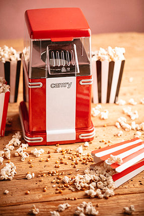 Popcornmaskin - Oljefri Popcorn för hemmabio