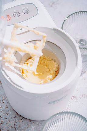 Glassmaskin – Perfekt för hemgjord glass, sorbet och fryst yoghurt