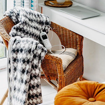 Värmefilt 160x180 cm, dubbel – med timer och 9 värmelägen