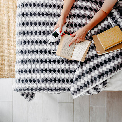 Värmefilt 160x180 cm, dubbel – med timer och 9 värmelägen