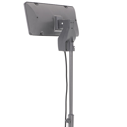 Terrassvärmare med justerbar höjd och lätt vattenskydd