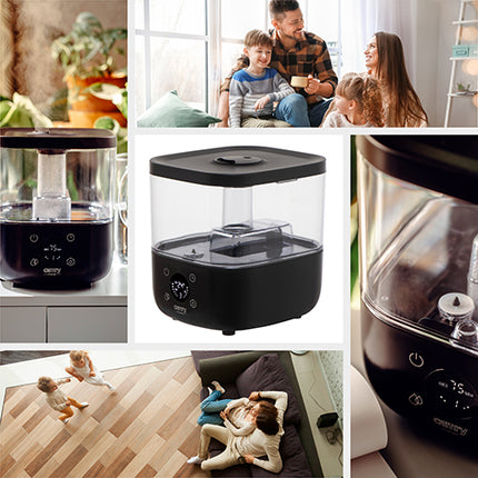 Ultralydsbefugter med LED Display og Aromaterapi – 5L Kapacitet