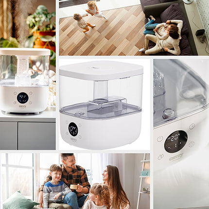 Ultralydsbefugter med LED Display og Aromaterapi – 5L Kapacitet