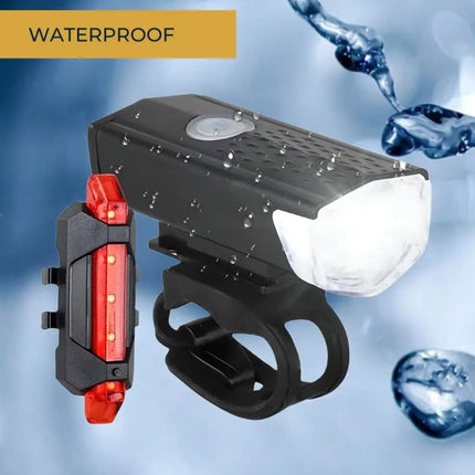 Cykellygte sæt USB LED