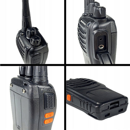 Walkie Talkies Sæt 2 stk. Kraftig med lang Rækkevide