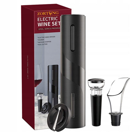 Elektrisk vinöppnare Set med 5 delar