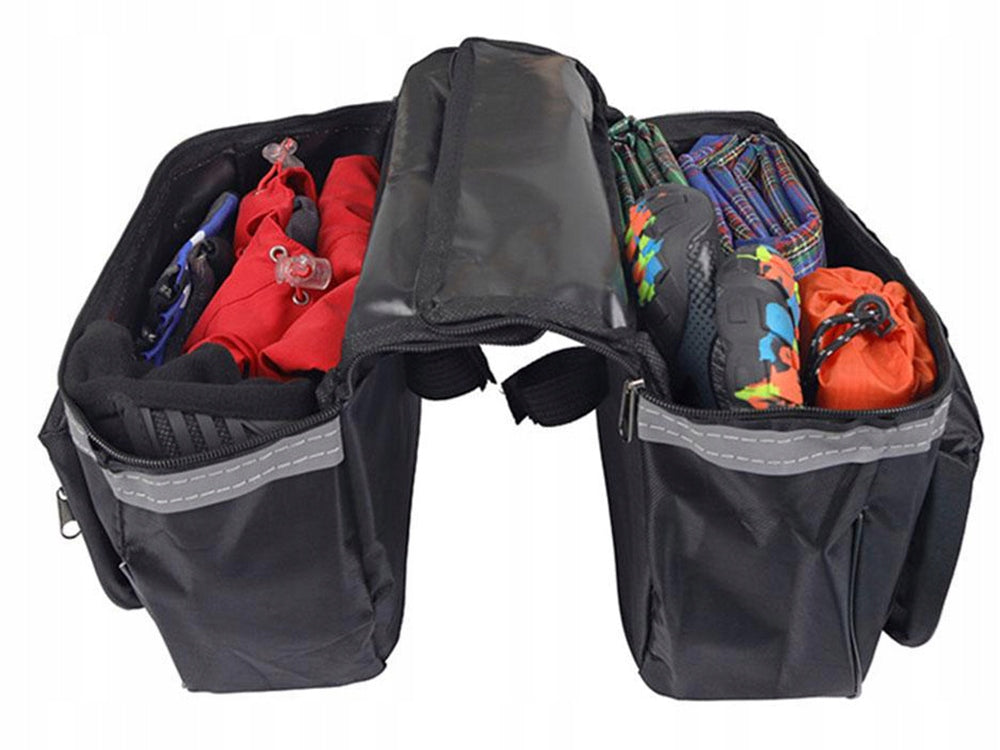 Stor Cykeltaske til Bagagebærer – 28L med Reflekser