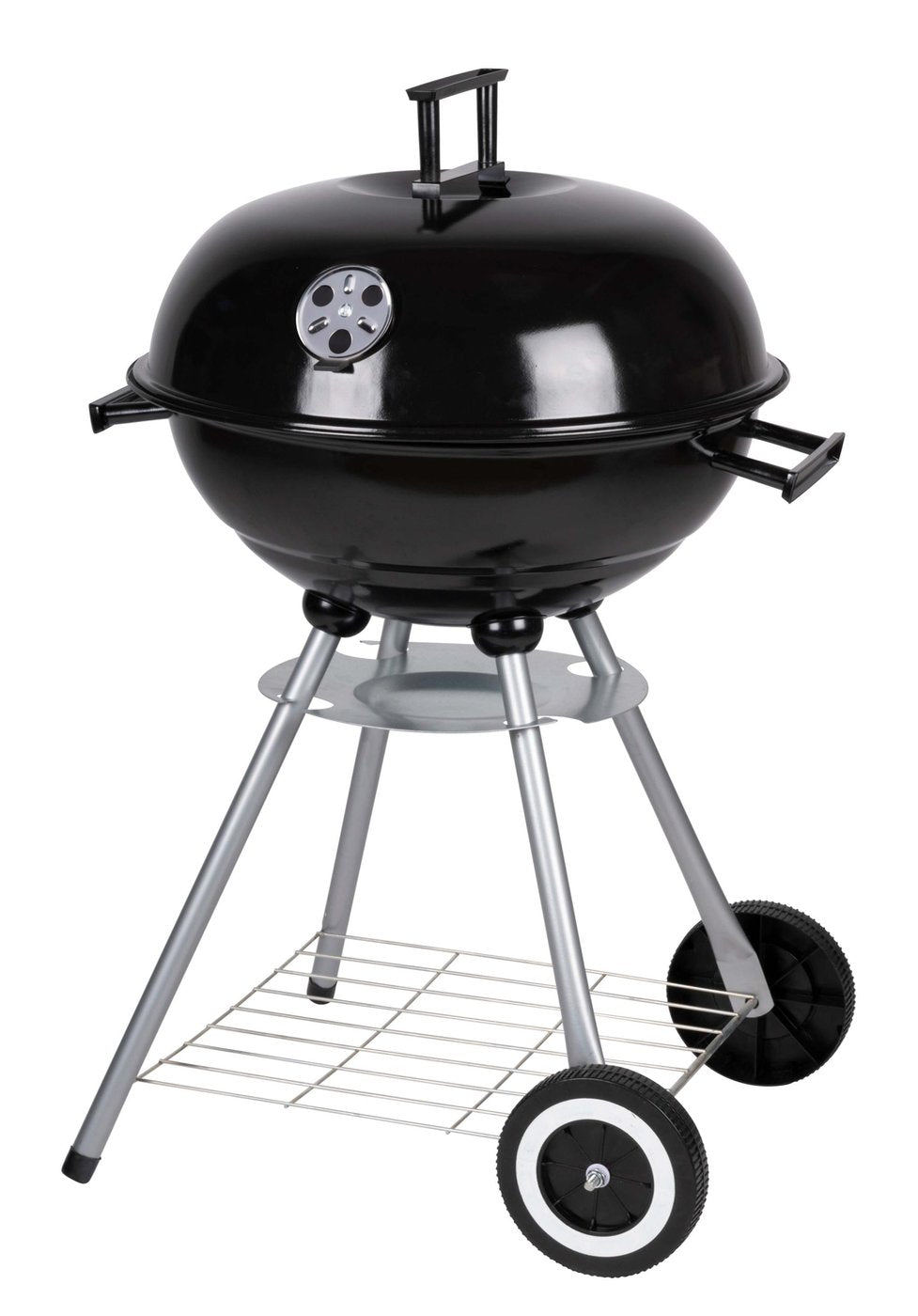 ALPINA Kuglegrill 44 cm med Låg – Klassisk Kulgrill til Terrasse og Have