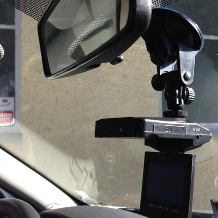 Grundlig digital dashcam med skärm