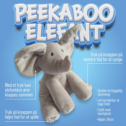 Elefant krammebamse