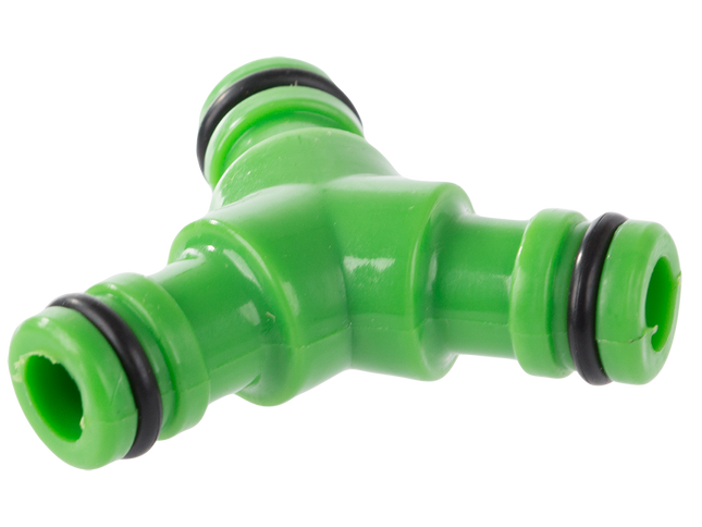 1/2 tums t-shirt för trädgårdsvattenslang - effektiv vattendistribution för varje trädgård