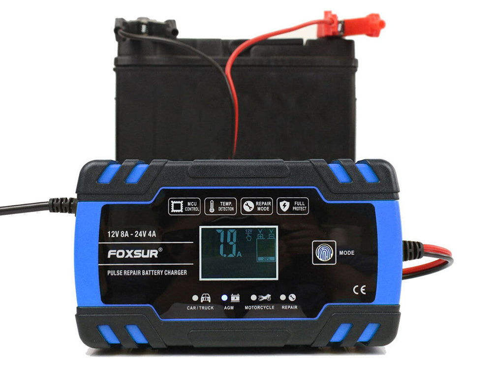 Automatisk Biloplader med 12V 24V