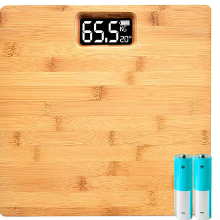 Elektronisk bambu digital badvåg med temperaturmätning 