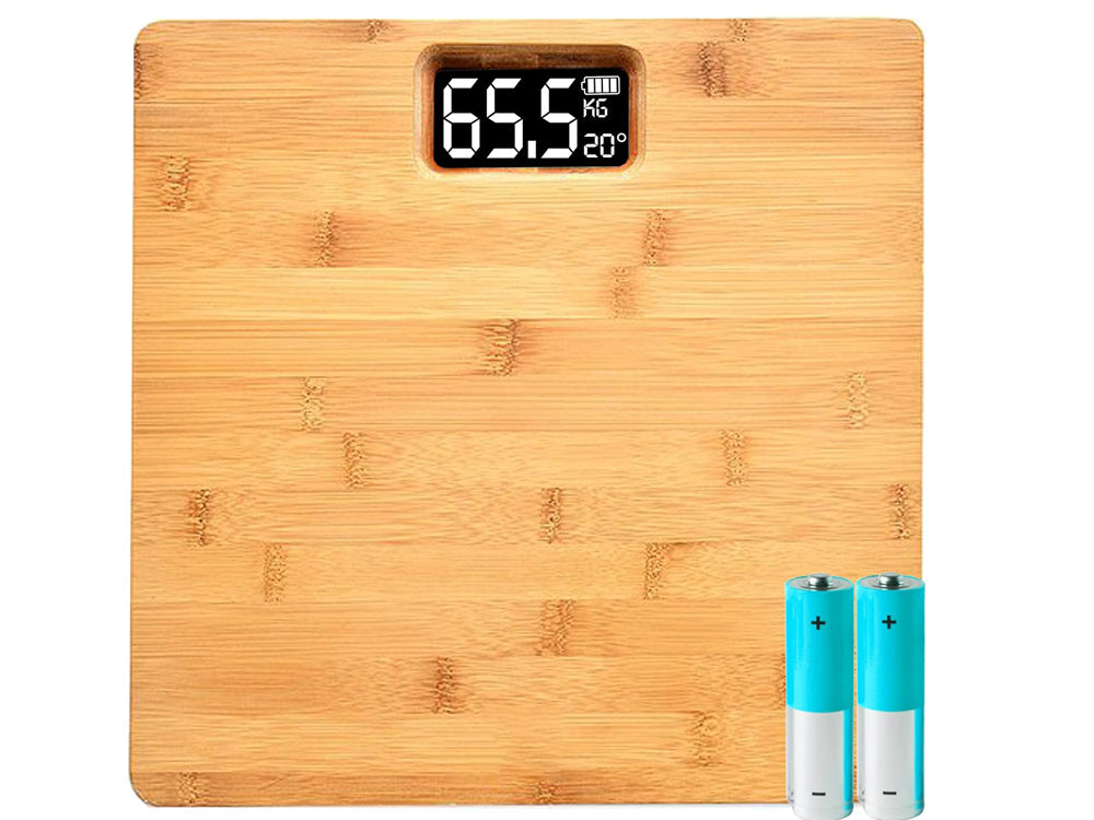 Elektronisk bambu digital badvåg med temperaturmätning 