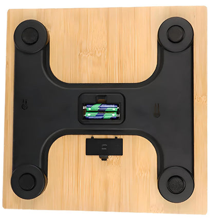 Elektronisk bambu digital badvåg med temperaturmätning 