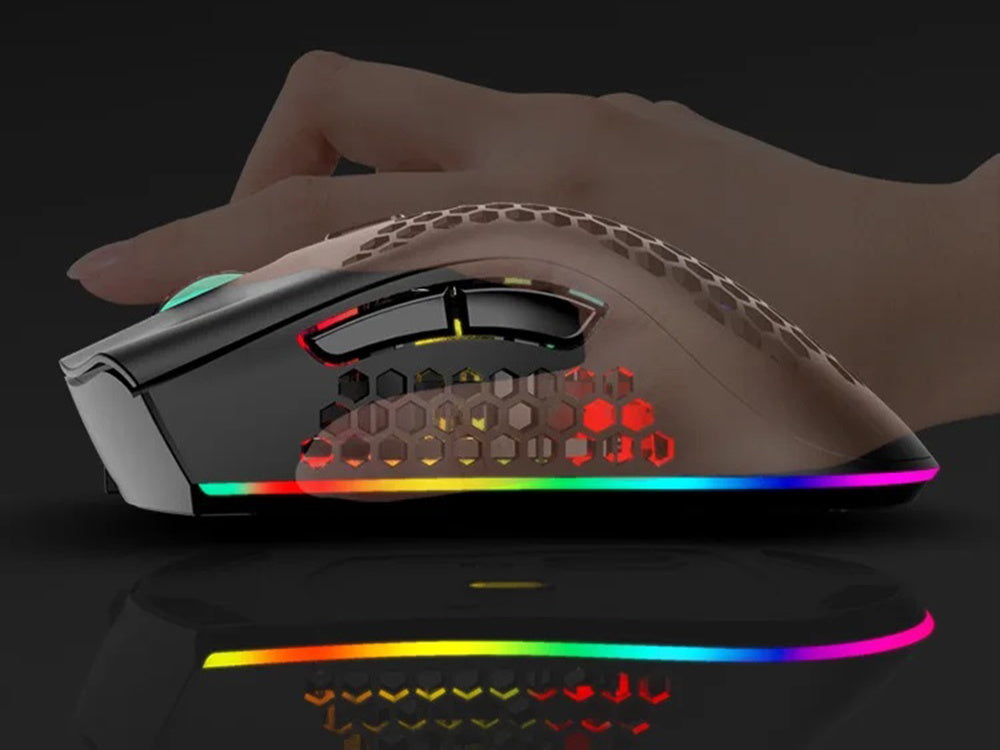 2.4GHz Gaming mus med RGB Lys og Justerbar DPI