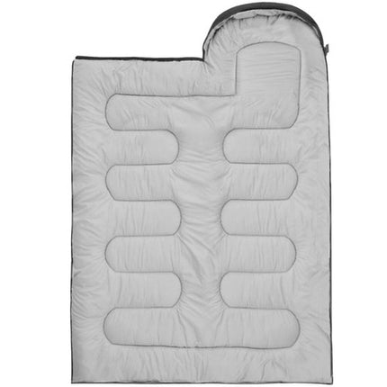 2-i-1 sovsäck med huva: Lätt och varm för resor och utomhus 