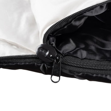 2-i-1 sovsäck med huva: Lätt och varm för resor och utomhus 