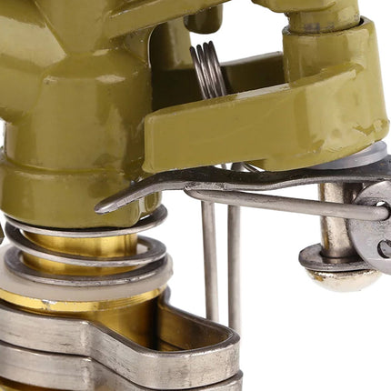 Effektiv 360° roterande metall trädgårdsvatten - perfekt för alla grönområden 