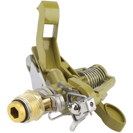 Effektiv 360° roterande metall trädgårdsvatten - perfekt för alla grönområden 