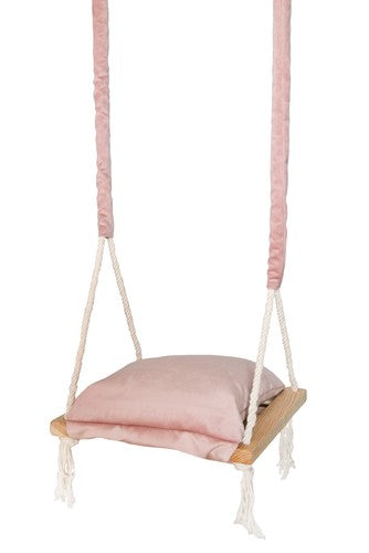 Børne gyngen - Der Vokser med Dit Barn - Pink og Grå