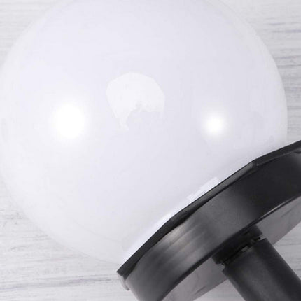 Soldrivna trädgårdsglobslampor 10 cm med Sensor i flera färger - 4 st