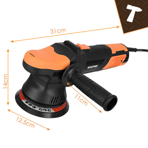 Polermaskine Dual Action 900W – 125/150 mm med Hastighedsregulering