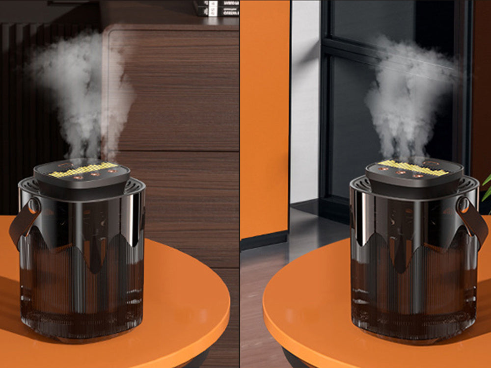 Luftfuktare &amp; Aroma Diffuser – 3000 ml med RGB-ljus &amp; USB