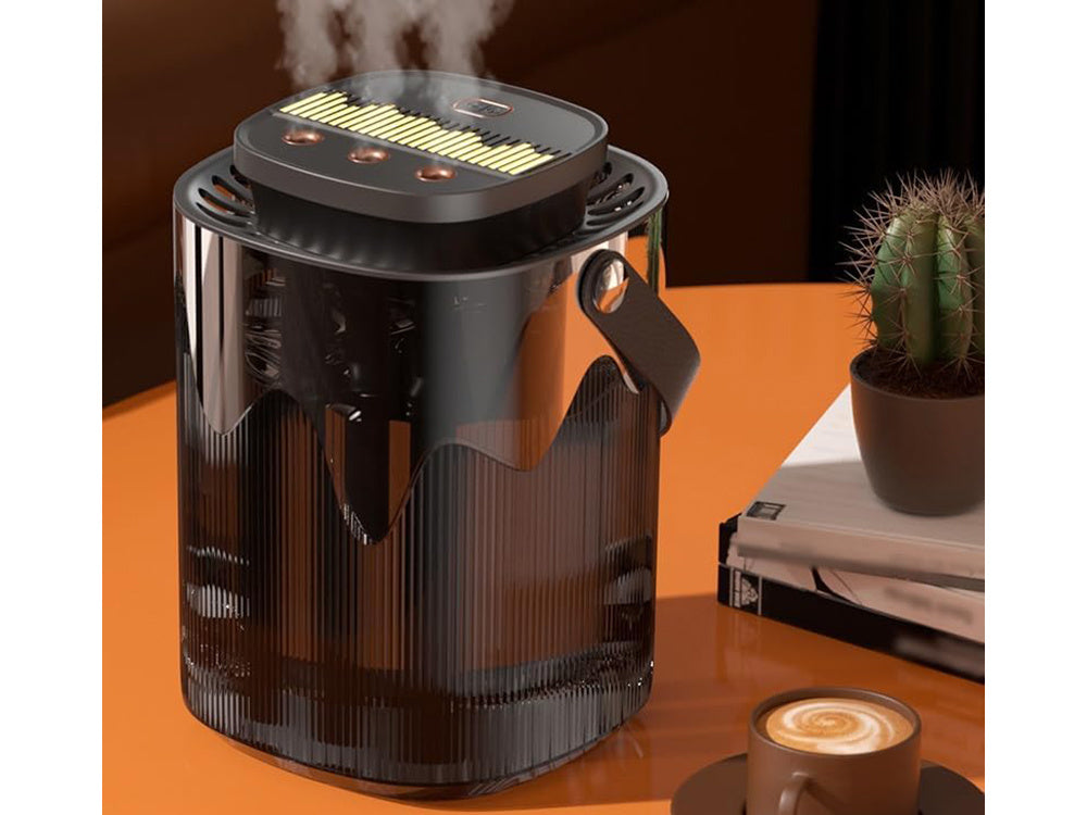 Luftfuktare &amp; Aroma Diffuser – 3000 ml med RGB-ljus &amp; USB