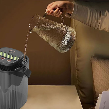 Luftfugter & Aromadiffuser – 3000 ml med RGB-lys & USB