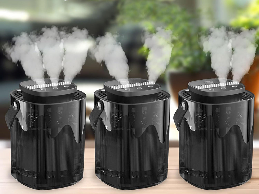 Luftfuktare &amp; Aroma Diffuser – 3000 ml med RGB-ljus &amp; USB