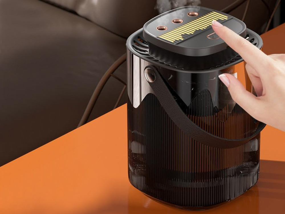 Luftfuktare &amp; Aroma Diffuser – 3000 ml med RGB-ljus &amp; USB