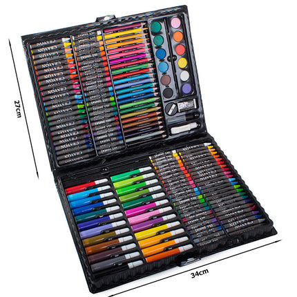 Konstnärsset i praktisk målarlåda – 168 delar för kreativ lek