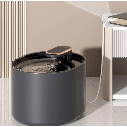 Automatisk vattenfontän för katt och hund - med filter